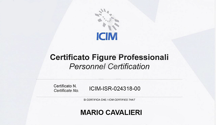 Certificato Figure Professionali